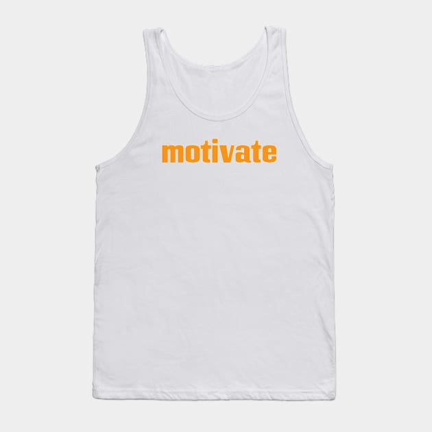 Motivate Tank Top by ProjectX23Red